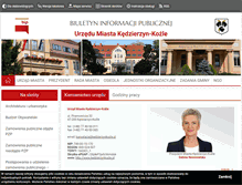 Tablet Screenshot of bip.kedzierzynkozle.pl